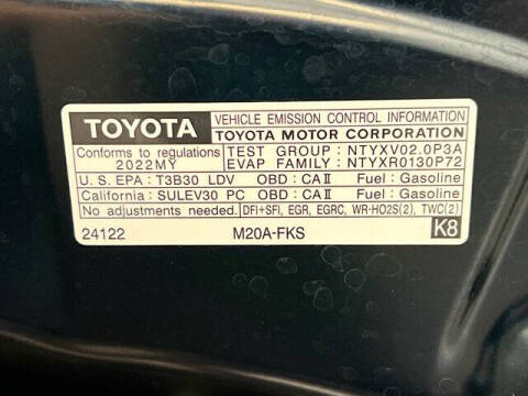 2022 Toyota Corolla Hatchback SE