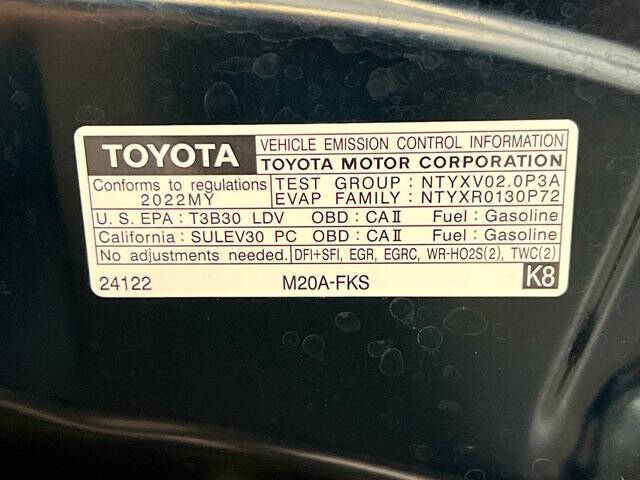 2022 Toyota Corolla Hatchback SE