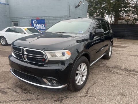 2015 Dodge Durango for sale at Legacy Motors 3 in Detroit MI