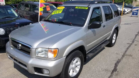 2004 Nissan Pathfinder for sale at Howe's Auto Sales in Lowell MA