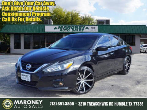 2018 Nissan Altima for sale at Maroney Auto Sales in Humble TX