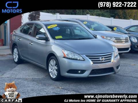 2013 Nissan Sentra for sale at CJ Motors Inc. in Beverly MA