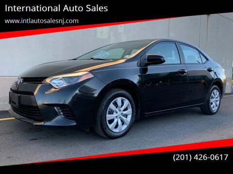 2014 Toyota Corolla for sale at International Auto Sales in Hasbrouck Heights NJ