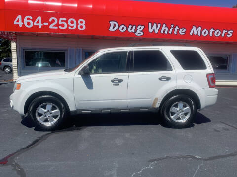 2011 Ford Escape for sale at Doug White's Auto Wholesale Mart in Newton NC