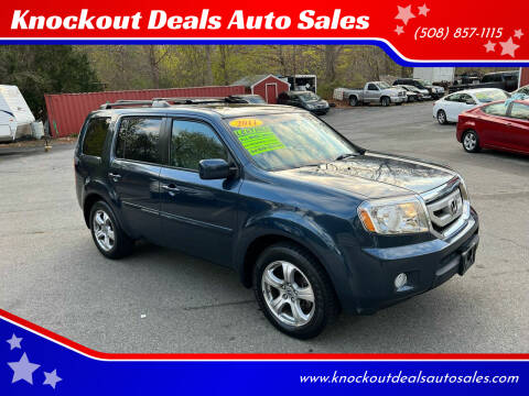 2011 Honda Pilot for sale at Knockout Deals Auto Sales in West Bridgewater MA