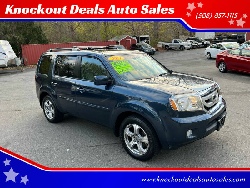 2011 Honda Pilot for sale at Knockout Deals Auto Sales in West Bridgewater MA