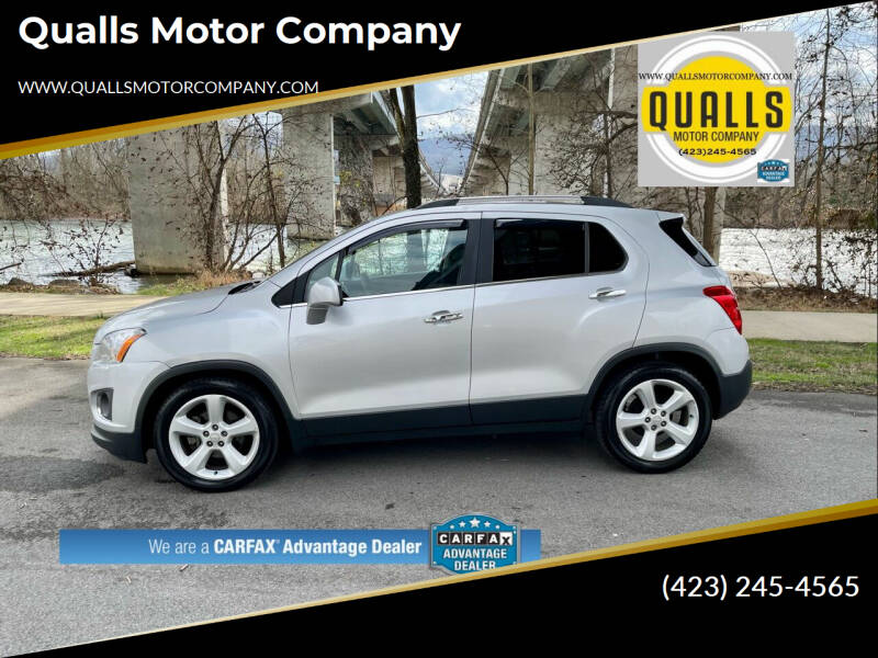 2015 Chevrolet Trax for sale at Qualls Motor Company in Kingsport TN