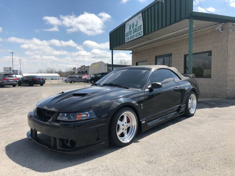 1999 Ford Mustang SVT Cobra for sale at B & J Auto Sales in Auburn KY