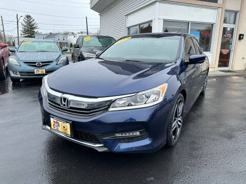 2016 Honda Accord for sale at ADAM AUTO AGENCY in Rensselaer NY