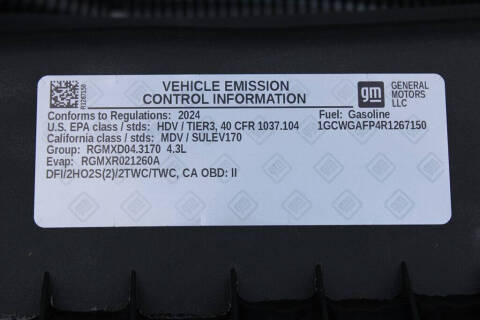 2024 Chevrolet Express 2500