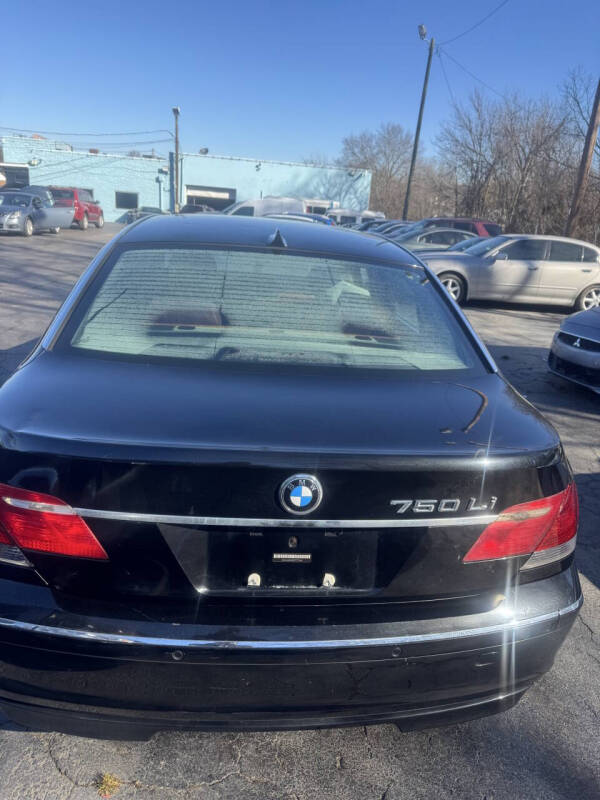 2007 BMW 7 Series for sale at Simyo Auto Sales in Thomasville NC