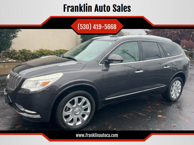 2016 Buick Enclave for sale at Franklin Auto Sales in Yuba City CA