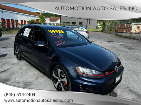 2015 Volkswagen Golf GTI for sale at Automotion Auto Sales Inc in Kingston NY