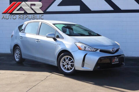 2015 Toyota Prius v for sale at Auto Republic Fullerton in Fullerton CA