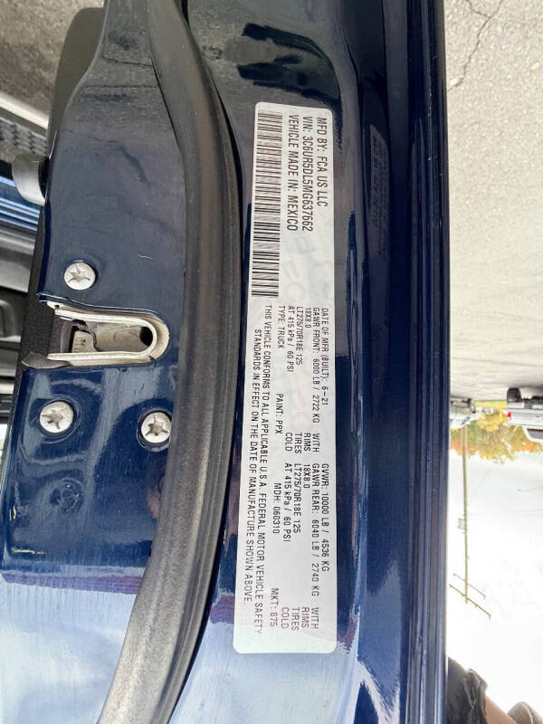 2021 RAM 2500 Big Horn