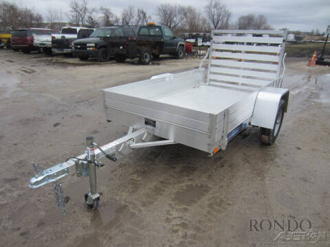 2024 Aluma Aluminum Single Axle Utility 5 for sale at Rondo Truck & Trailer in Sycamore IL