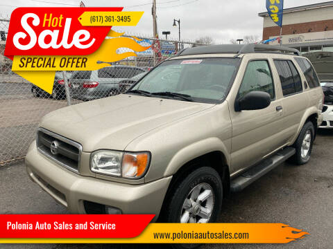 2003 Nissan Pathfinder for sale at Polonia Auto Sales and Service in Boston MA