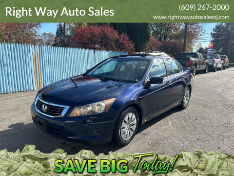 2009 Honda Accord for sale at Right Way Auto Sales in Westampton NJ