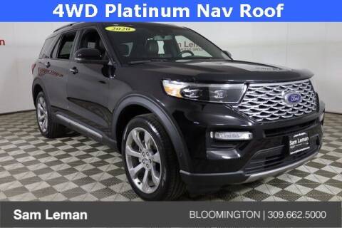 2020 Ford Explorer for sale at Sam Leman CDJR Bloomington in Bloomington IL