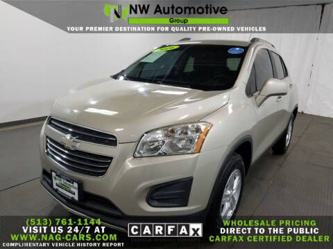 2016 Chevrolet Trax for sale at NW Automotive Group in Cincinnati OH