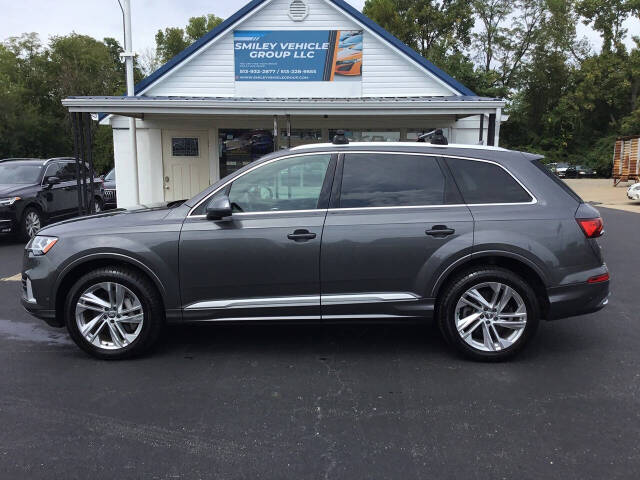 2020 Audi Q7 for sale at Smiley Vehicle Group in Lebanon, OH