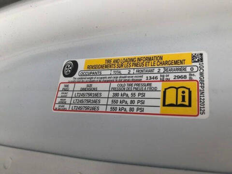 2022 Chevrolet Express 2500