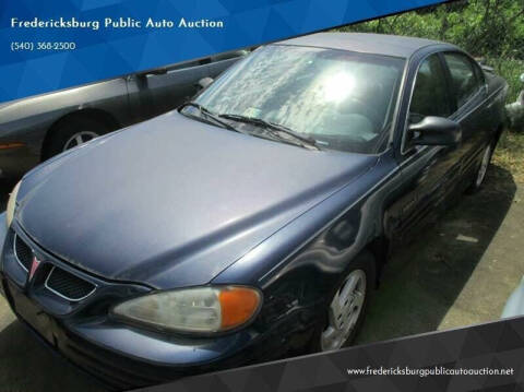 2000 Pontiac Grand Am for sale at FPAA in Fredericksburg VA