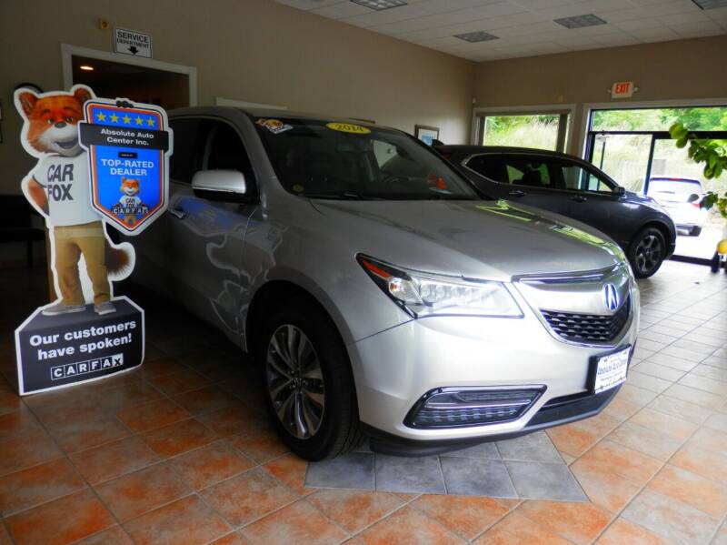 2014 Acura MDX for sale at ABSOLUTE AUTO CENTER in Berlin CT