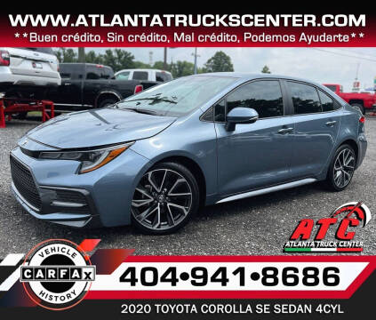 2020 Toyota Corolla for sale at ATLANTA TRUCK CENTER LLC in Doraville GA