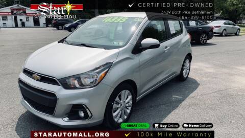 2017 Chevrolet Spark for sale at STAR AUTO MALL 512 in Bethlehem PA