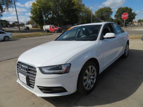 2013 Audi A4 for sale at Jefferson St Motors in Waterloo IA