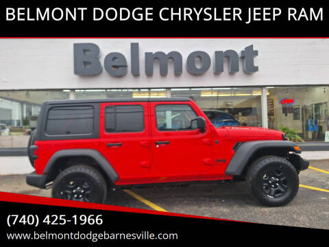 2024 Jeep Wrangler for sale at BELMONT DODGE CHRYSLER JEEP RAM in Barnesville OH