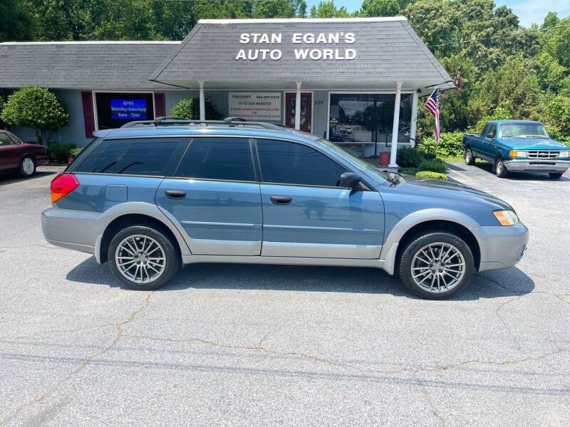 2005 Subaru Outback for sale at STAN EGAN'S AUTO WORLD, INC. in Greer SC