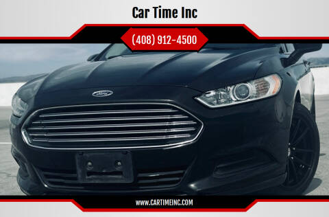 2014 Ford Fusion for sale at Car Time Inc in San Jose CA