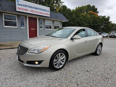 2015 Buick Regal for sale at BARTON AUTOMOTIVE GROUP LLC in Alliance OH