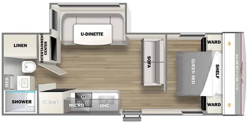 2024 Prime Time RV AVENGER 21RBS LE