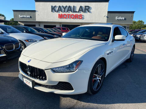 2016 Maserati Ghibli for sale at KAYALAR MOTORS in Houston TX