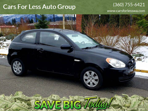 2010 Hyundai Accent for sale at Cars For Less Auto Group in Sedro Woolley WA