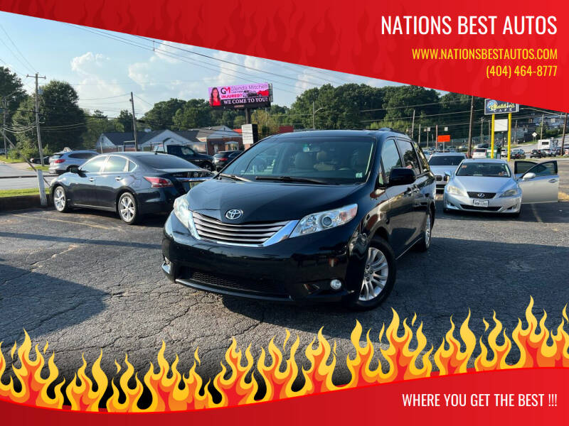 2015 Toyota Sienna for sale at Nations Best Autos in Decatur GA