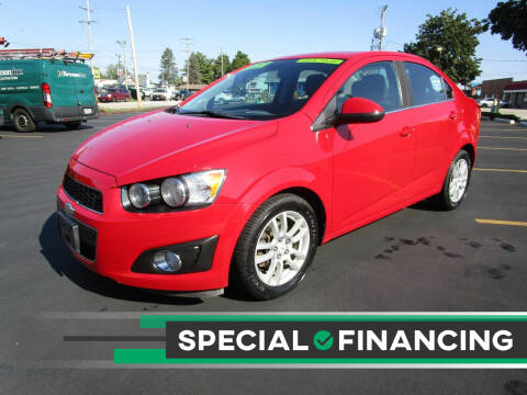 2012 Chevrolet Sonic for sale at Ideal Auto Sales, Inc. in Waukesha WI
