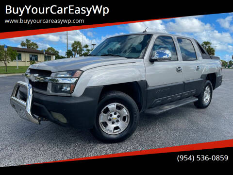 2005 Chevrolet Avalanche for sale at BuyYourCarEasyWp in West Park FL