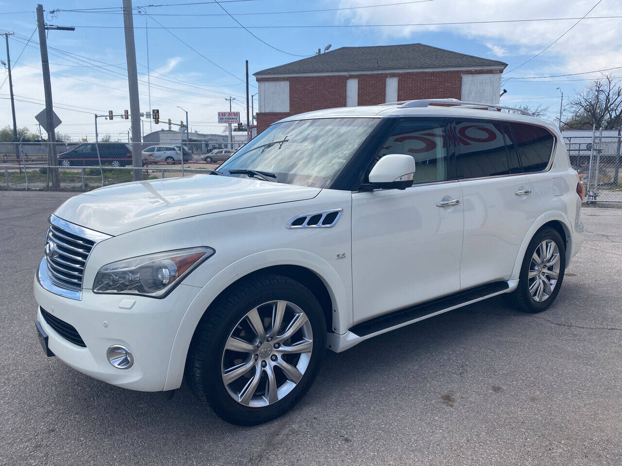 2014 INFINITI QX80 for sale at OKC Auto Direct, LLC in Oklahoma City , OK