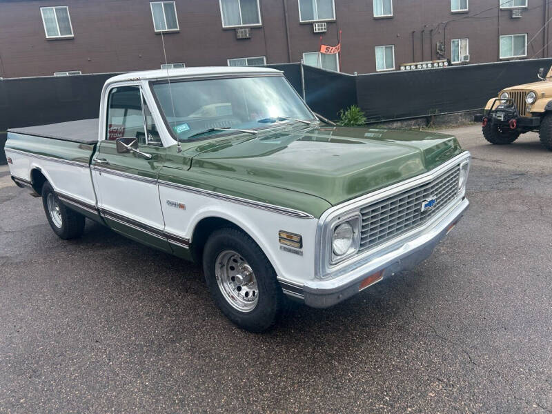 1972 Chevrolet C/K 10 Series for sale at McManus Motors in Wheat Ridge CO