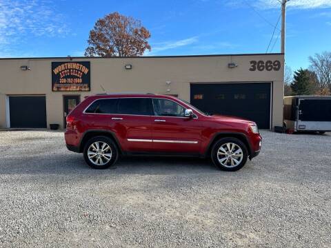 2011 Jeep Grand Cherokee for sale at Worthington Auto Sales in Wooster OH