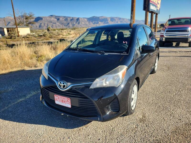 2017 Toyota Yaris for sale at Bickham Used Cars in Alamogordo NM