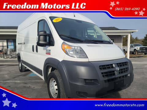 2017 RAM ProMaster for sale at Freedom Motors LLC in Knoxville TN