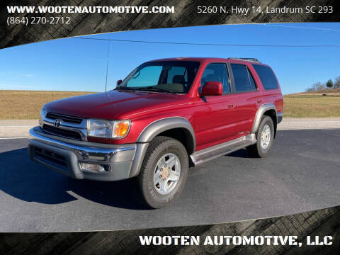 2001 Toyota 4Runner for sale at WOOTEN AUTOMOTIVE, LLC in Landrum SC