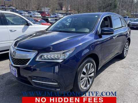 2016 Acura MDX for sale at J & M Automotive in Naugatuck CT