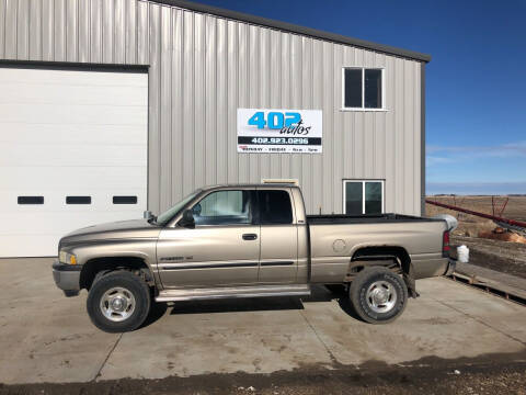 2002 Dodge Ram Pickup 2500 for sale at 402 Autos in Lindsay NE