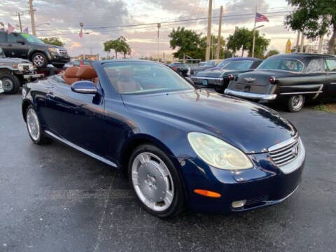 2004 Lexus SC 430 for sale at Classic Car Deals in Cadillac MI